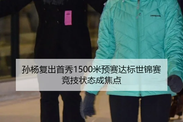 孙杨复出首秀1500米预赛达标世锦赛 竞技状态成焦点
